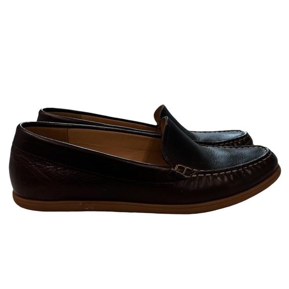 Ecco Leather woman Driving Loafer size 39 / 8-8.5 - Picture 2 of 15